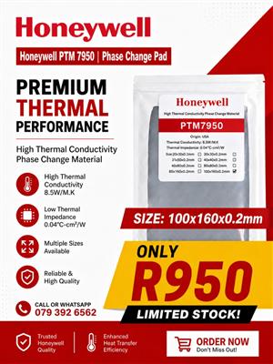 Honeywell PTM7950 Phase Change Pad