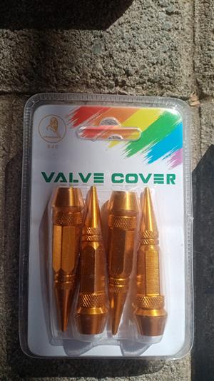 Gold valve covers
