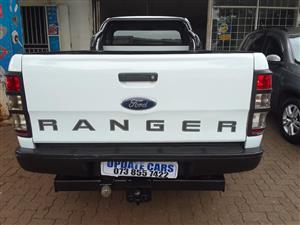 2019 FORD RANGER 2.2 XL HI-RIDER SINGLE CAB AUTOMATIC,  62,000KM,  WHITE COLOUR,  DIESEL ENGIN