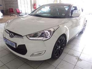 2014 Hyundai Veloster 1.6 Automatic, Petrol,  White Color Reverse sensor 154000km 