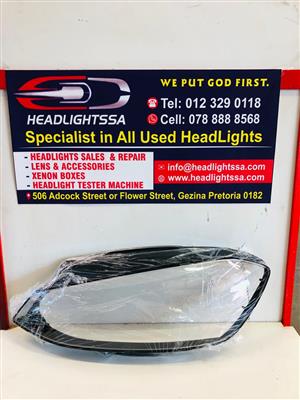 VW Golf 7.5  TSI/GTI/ Rline left side headlight replacement lens (2019)