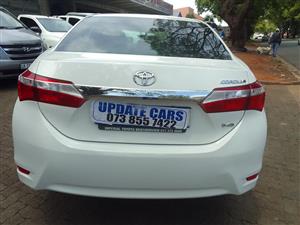 2019 TOYOTA COROLLA PRESTIGE 1.4 D4D MANUAL  WHITE  COLOR DIESEL