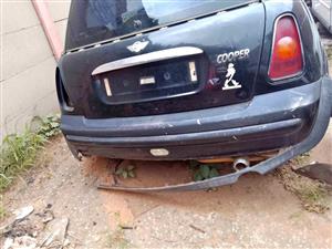 Mini Cooper rear bumper