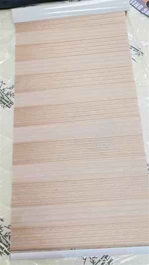New beige window blind 600mm