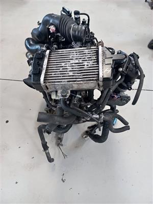 Toyota Yaris 1.0 Turbo 3 CYL Petrol Engine (1KR-VET)