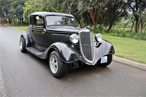 1934 Ford 5 Window Coupe Hotrod