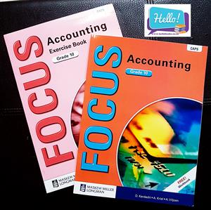 Focus Accounting Grade 10 with free Focus Accounting Workbook