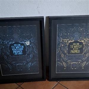 Framed prints 