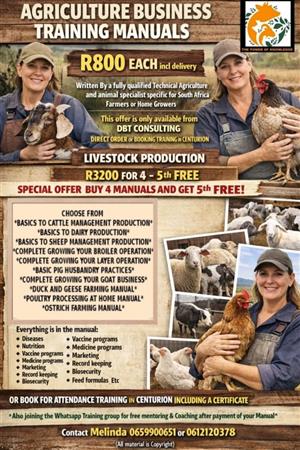 AGRICULTURE BUSINESS TRAINING MANUALS