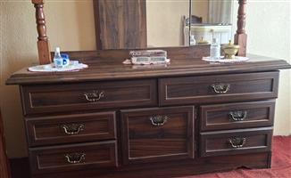 Dressing Table and Headboard Set