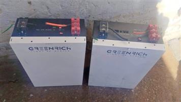 Greenrich lithium ion batteries
