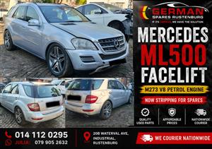 Mercedes ML500 Facelift M273 V8 Petrol – Stripping for spares !!