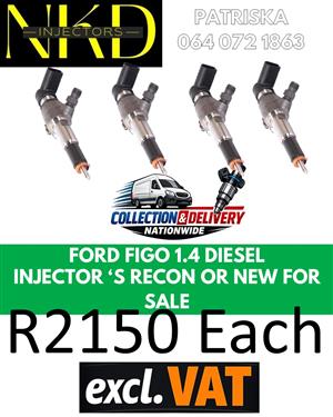 FORD FIGO 1,4 DIESEL INJECTORS DEALS ON RECON 