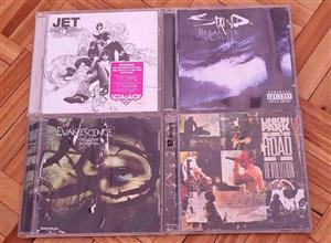 Various early 2000s Rock music cds