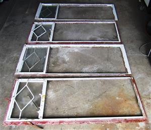 Steel Windows x 4