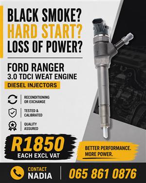 BEST QUALITY DIESEL INJECTORS FOR SALE FOR FORD RANGER 3.0