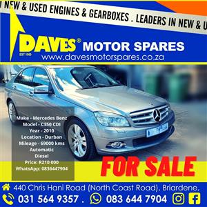 For Sale Mercedes C350 cdi 