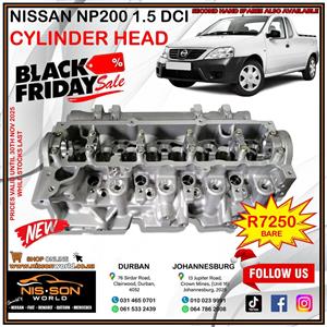 NISSAN NP200 1.5 DCI CYLINDER HEAD (BARE)