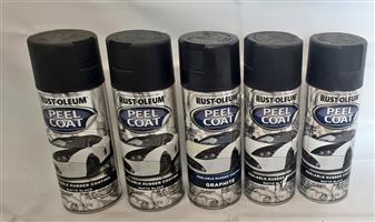 Rust-Oleum Peel Coat Removable Rubber Spray Paint (4 Cans)R120 EACH