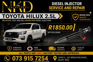 Toyota Hilux_2.5L_Diesel_Injectors 