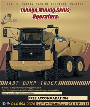 777 DUMP TRUCK TRAINING SKILL S CENTER AT RUSTENBURG