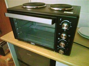 Defy 2 Plate Stove & Oven - Brand New