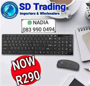 Wireless Ultra-thin Keyboard and Mouse Set K-06 2.4G