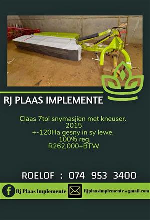 Claas 7 Tol snyer en Kneuser