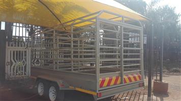 Rugged Durable Customized Cattle Trailers