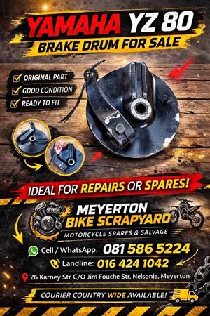 Yamaha YZ 80 brake hub