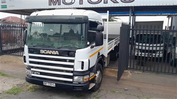 Scania P270 16ton lifting tag axle