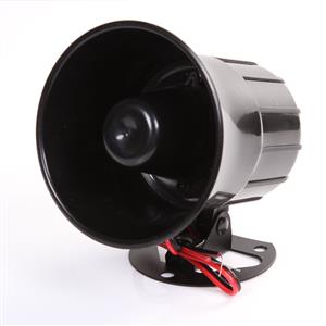 Siren Horn 12V Wired Compact Design Ideal for Alarm System.  Brand New Products.