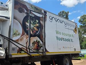 second-hand Seico manufactured refrigerated truck available for sale.