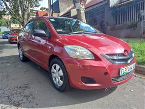 2009 Toyota Yaris Sedan Maroon, Zen3 Petrol, Manual