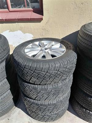 Volkswagen Amarock 18inch (WITH USED TYRES)