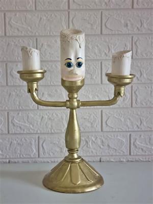 Lumiere - Beauty & the Beast Candle Holder FOR HIRE
