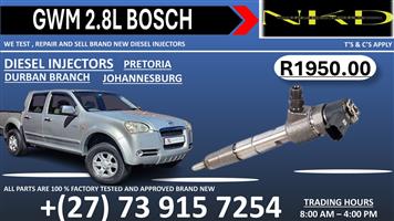 Injectors 2.5L GWM STEED 5 TO RECON ON SALE 