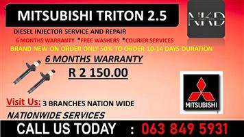MITSUBISHI TRITON 2.5 DIESEL INJECTORS FOR SALE NATIONWIDE