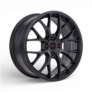 17″ A-Line Aston 4/100 Satin Black Flow Form Alloy Wheels