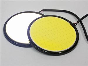 Universal DRL Cob Series Disc Lights 75mm (pair)