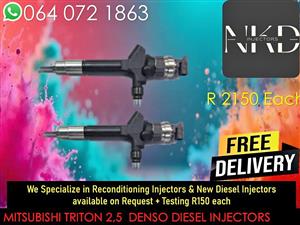 MITSUBISHI TRITON 2.5 DIESEL INJECTORS FOR SALE
