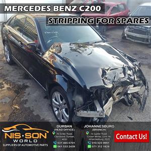 MERCEDES BENZ C200 STRIPPING FOR SPARES
