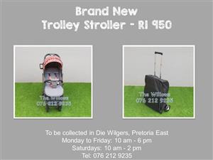 Brand New Grey Trolley Stroller 