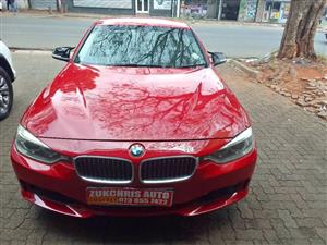 2013 BMW F30 320D AUTOMATIC DIESEL 140.000KM RED COLOUR