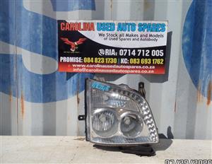 BharatBenz and Mitsubishi Fuso right side headlight (2012)