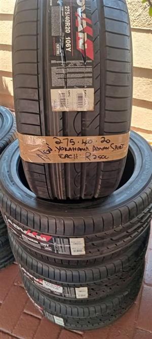 Yokahama Advan Sport 275 /40 /20