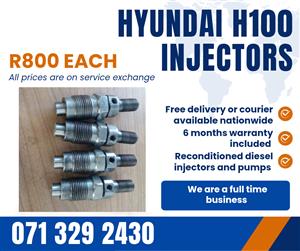 HYUNDAI H100 INJECTORS FOR SALE WITH WARRANTY 