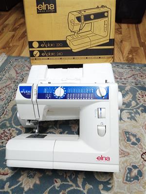 Elna sewing machine demo model