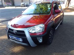 2018 TOYOTA ETIOS CROSS 1.5 MANUAL  MAROON COLOR PETROL   68,000KM 