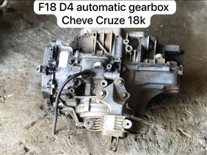 F18 D4 automatic gearbox Cheve Cruze 